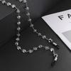 Women Crystal Beads Sunglasses Glasses Chains Lanyards Neck Strap Rope Eyewear Cord Holder Accessories Mask Chain