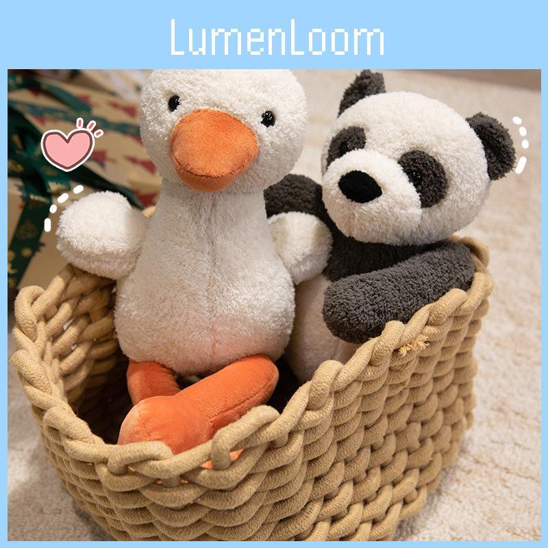 Lion Panda Frog Rabbit Duck Elephant Animal Plush Toy Stuffed Decoration Doll