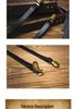Unisex Non-Slip Retro Leather Suspenders for Pants