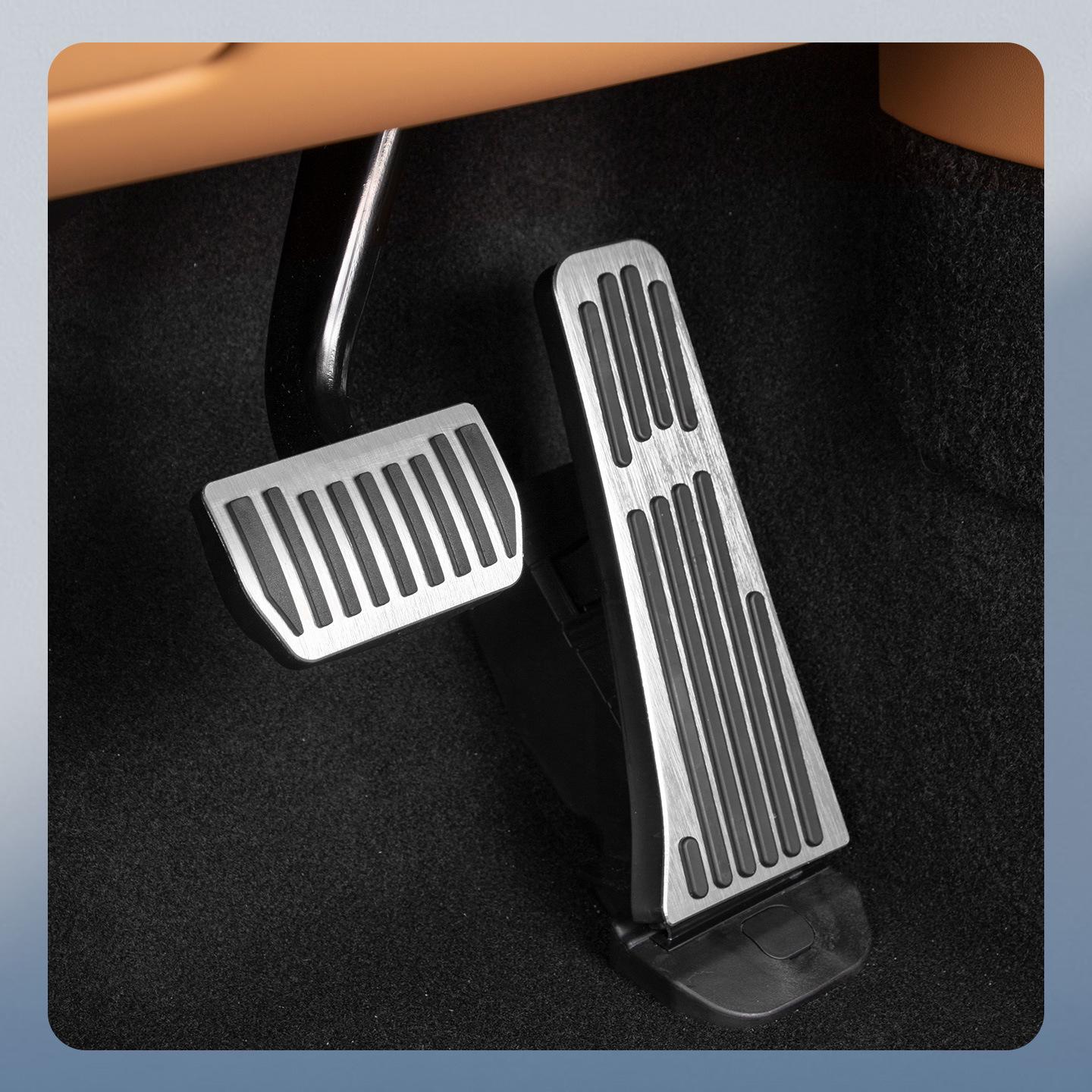 

Six Sheep Anti-Slip Metal Pedal Covers for Lynk & Co 09 Car - Accelerator & Brake