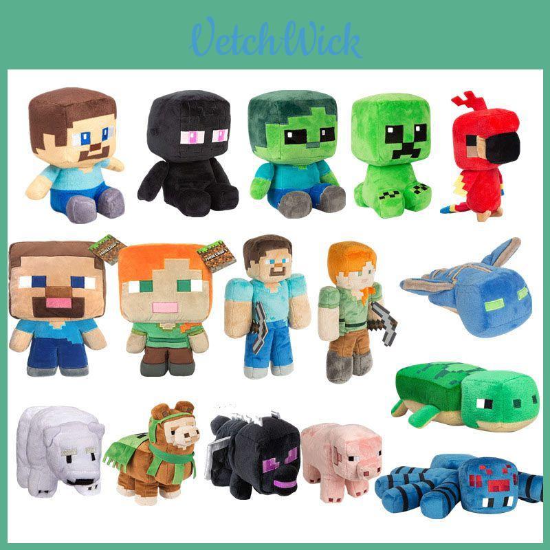 Miękka Pluszowa Zabawka Minecraft Creeper Dla Dzieci Kolekcja