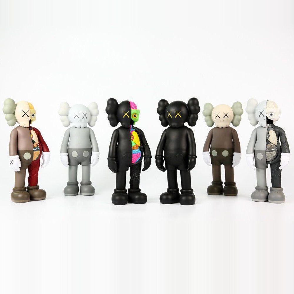 Kaws Companion Flayed Open Dissected Bff 8" Pvc Verzamelbaar Ornament Mannelijke Figuur