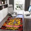 1PC Custom Name "23 Legend Basketball Art" Theme Floor Mat Ideal for Living Room, Game Rooms, Office, Bedroom,Floor Mat Playful Design