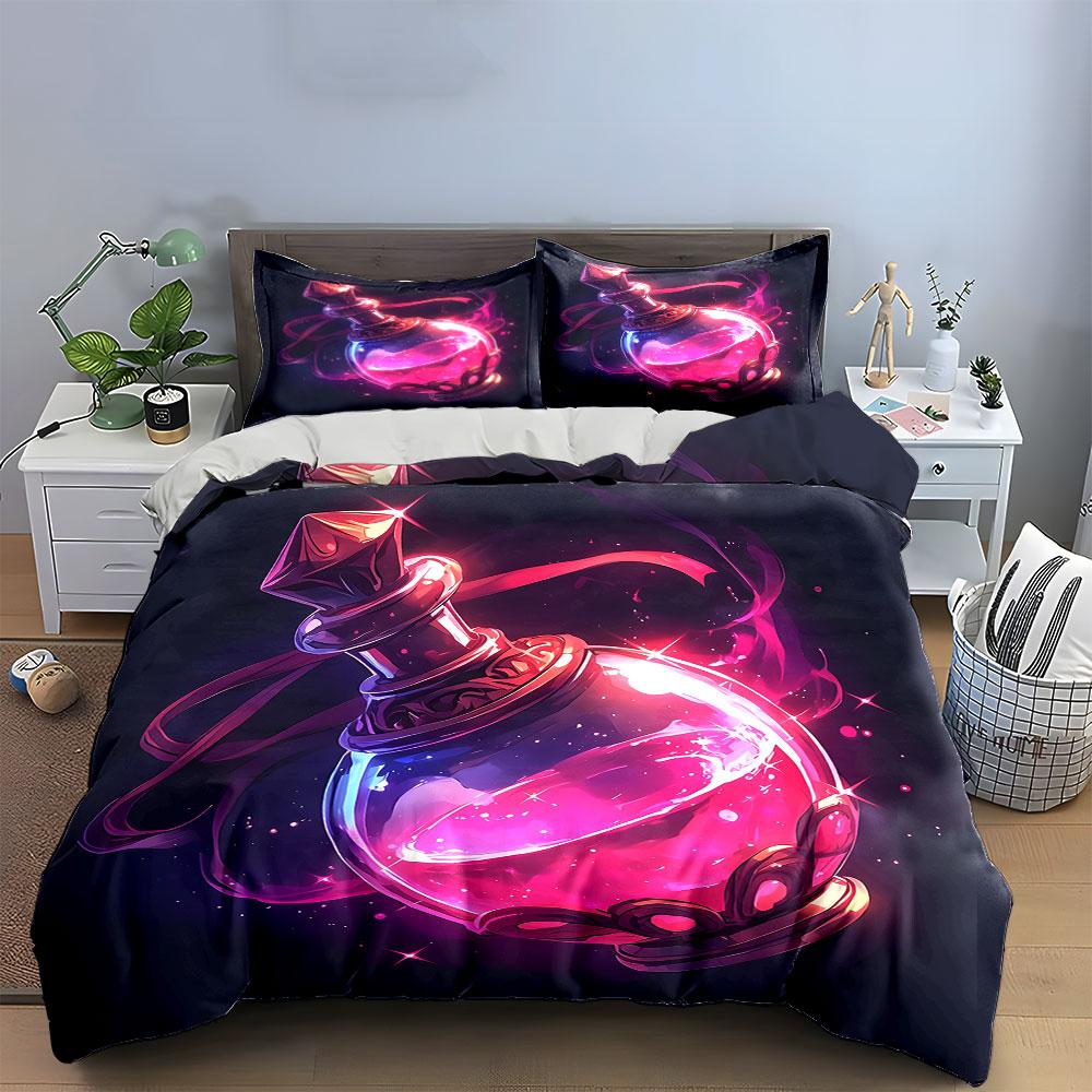 "Glowing Cosmic Elixir Dreams" Bedding Sets Duvet Covers Pillowcases(1* Duvet Cover 2* Pillowcases Without Duvet Insert)