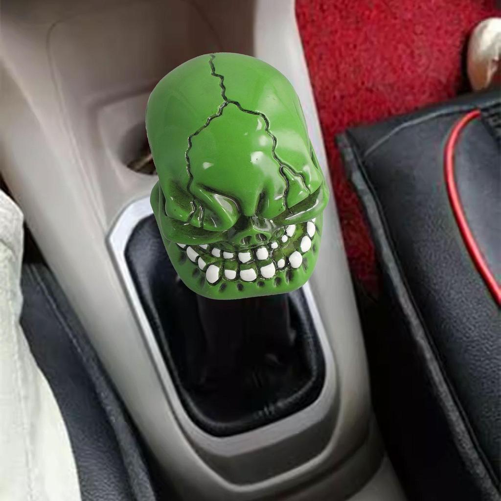 Innovative Car Gear Shift Knob with Skull Design Easy Installation Tool