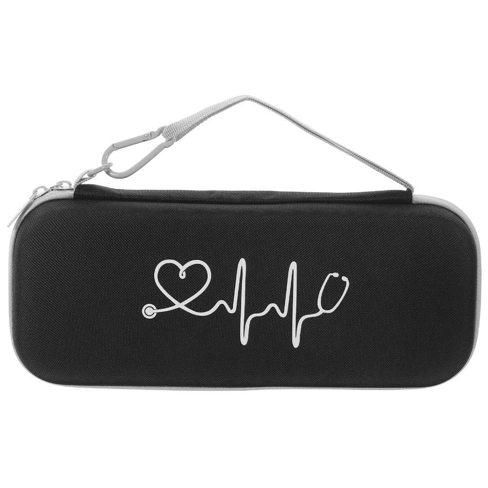 Hard Shell Stethoscope Protection Bag Double-deck Stethoscope EVA Carrying Case Travel