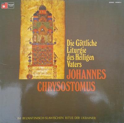 LP Record JOSEF WIPPER CHOR DES MISSIONS PRI Die Gotttliche Liturgie Des Heilige 20290131 BASF HARMONIA M Germany Classical Used