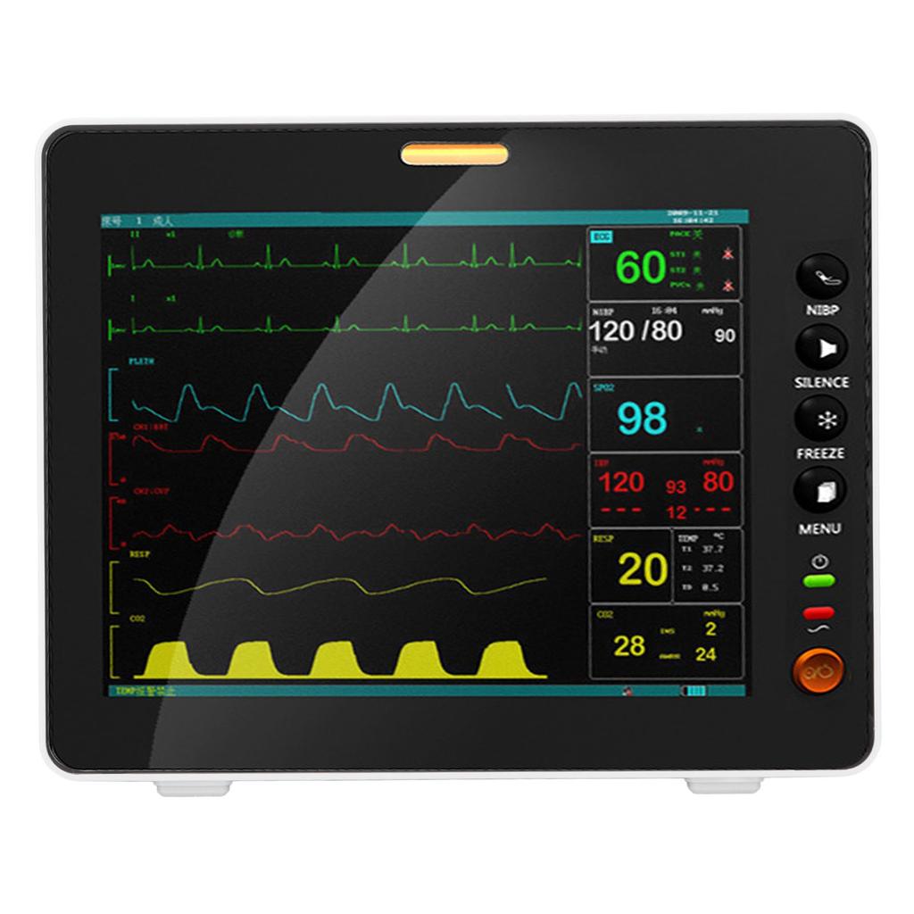 Digital Veterinary Blood Pressure Monitor 6 Parameter Veterinary Monitor with Big Screen for Pets