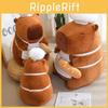 Capybara Bread Chef Style Plush Toy Stuffed Doll Christmas Childrens Day Gift