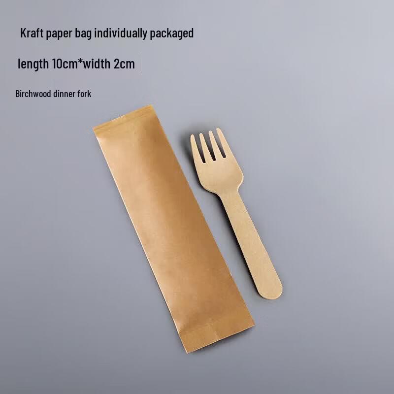 Disposable Wooden Dessert Spoons