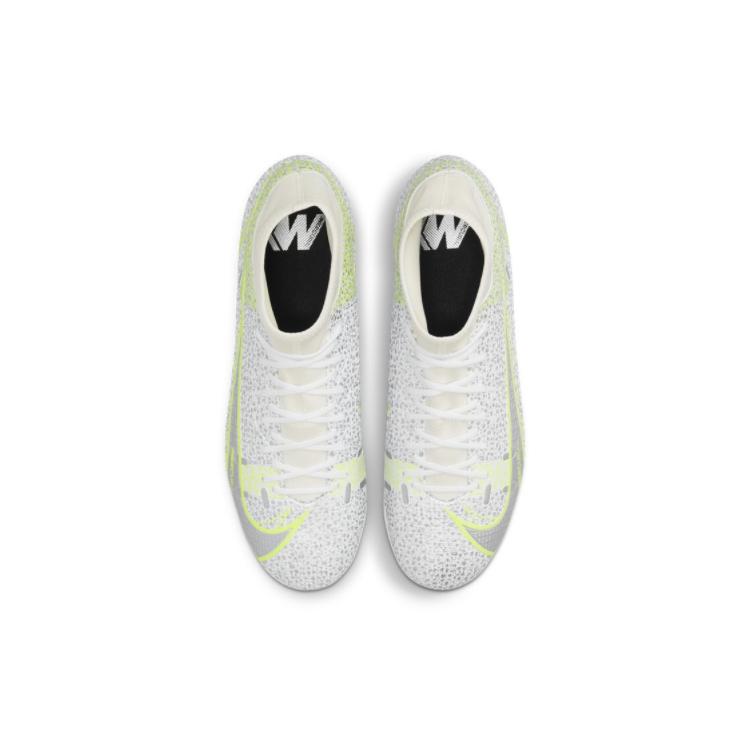 Nike 14 Mercurial Superfly 8 Ag Artificial Grass 'White Green' CV0842-107