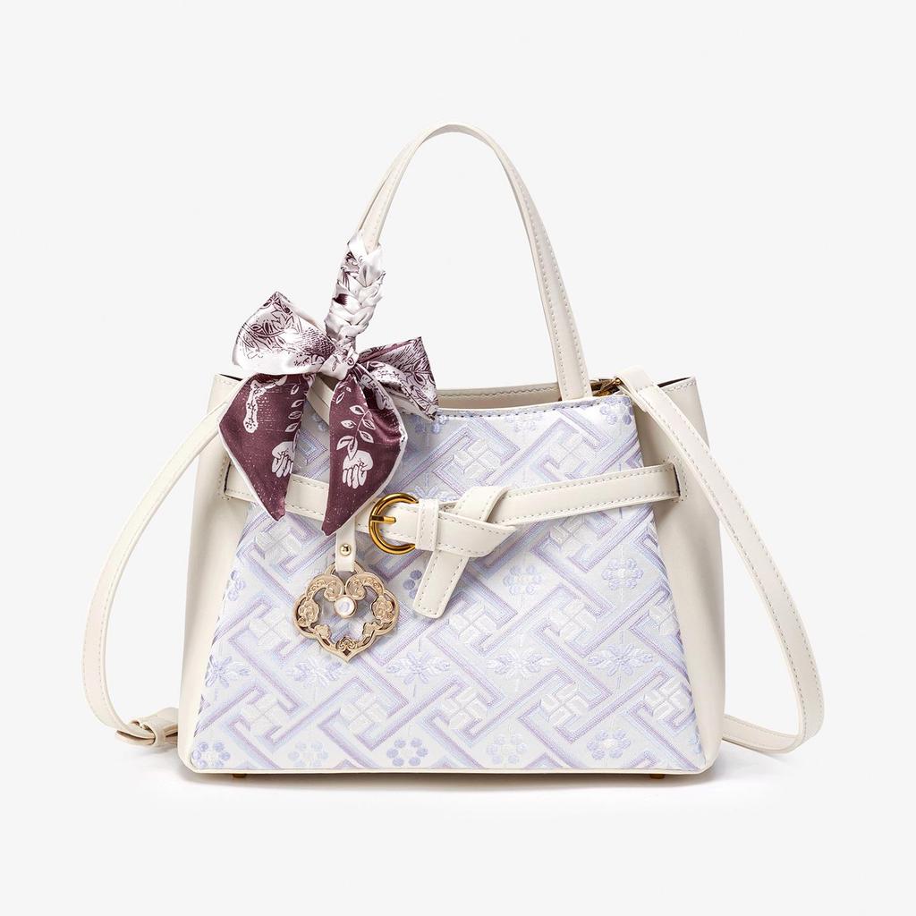 Guangxi Zhuang Brocade Women's Large Capacity Shoulder/Crossbody Bag - 2026 New Style High-End Handbag