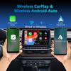 Wireless CarPlay Android Auto Adapter Smart USB Dongle 2.4G & 5G WiFi BT Plug & Play for Wired CarPlay Andriod Auto Cars