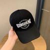 Fashion Hat Big Head Circumference Baseball Cap Female American Retro Face Small Versatile Embroidered Cap Male Summer Sunshade Sunscreen Tide