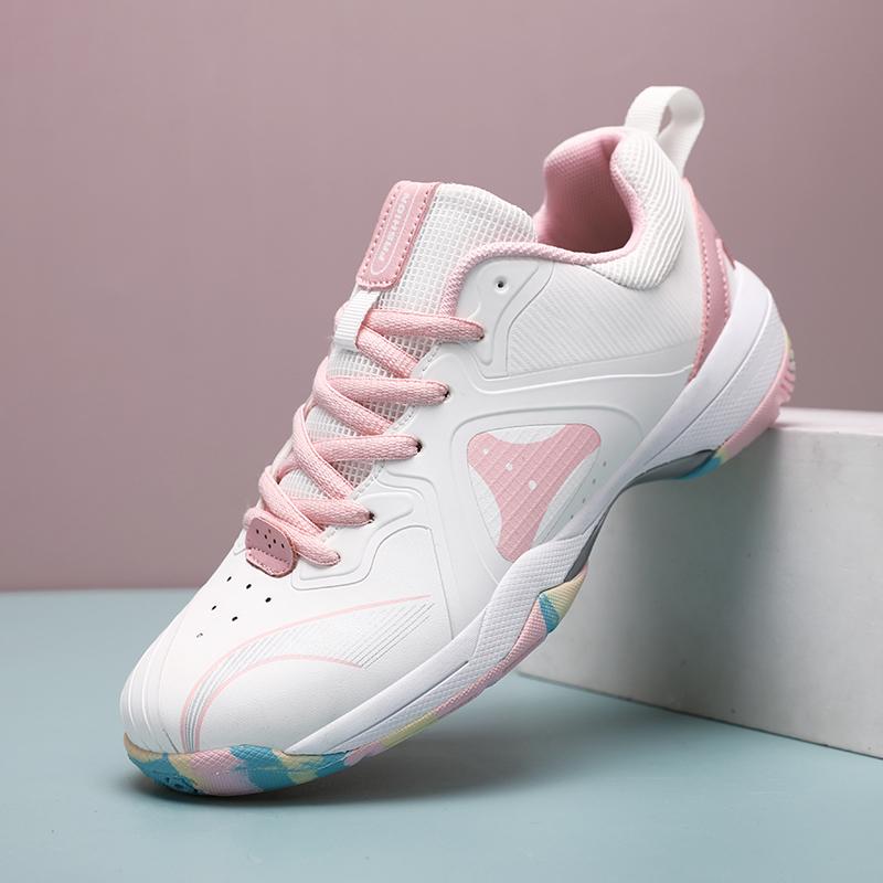 2025 New Professional Table Tennis Sneakers Men and Women Training Badminton Shoes Men's Stable Non-slip Sports Tennis Shoes
