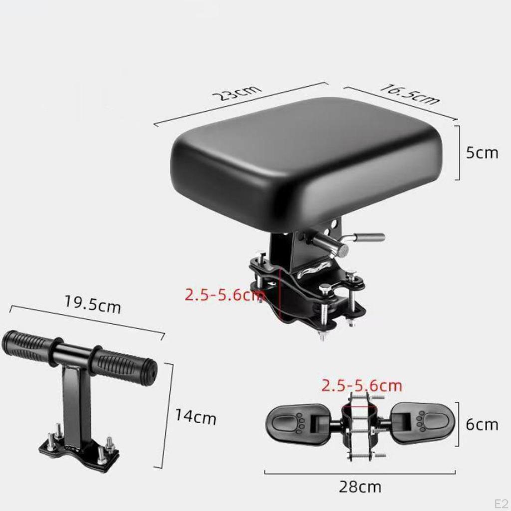 Mountain Bike Kids Seat Front Mount Portable Stable Sturdy