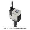 4 in 1 Retractable Car Charger Fast Car Phone Charger Adjustable Angle Fast Charging Adapter 120W Car Adapter Car Accessories