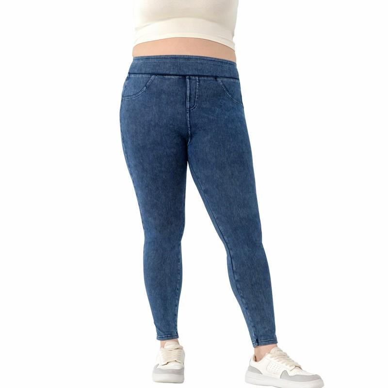 Womens High Waist Yoga Leggings With Pockets Slim Fit Tummy Control Workout Pants Gym Running Sports