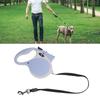 Retractable Dog Leash Comfortable Handle Automatic Telescopic Tractor Dog Tape with Flashlight for Small and Medium Dogs