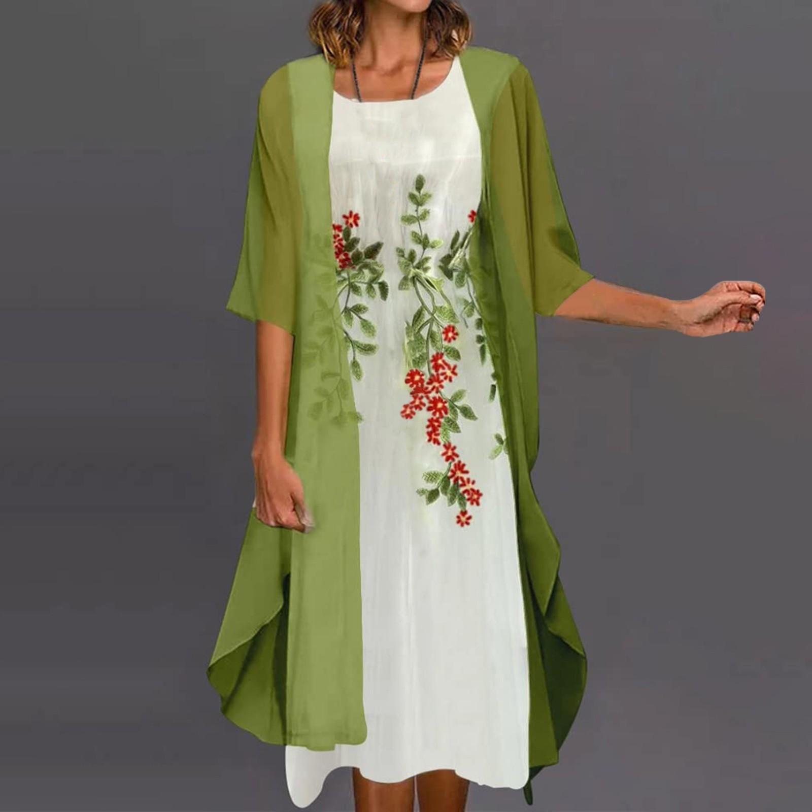 

Женское коктейльное платье с кружевным принтом, праздничное свадебное платье миди для подружки невесты, винтажный кардиган из тюля без рукавов XXXXXL зелёный