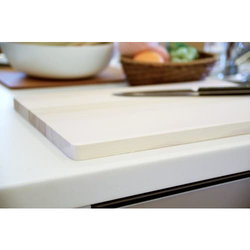 Umezawa Wooden Cutting Board, Sink-Mounted, 48x30x2cm, Made in Japan, 156