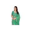 Stylescope Damen Kota Doria Baumwolle Manipuri Bandhani/Bandhej Bedruckter Sari mit ungenähtem Blusenteil (Shagun Seagree