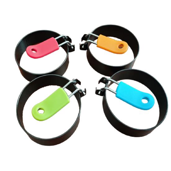 Egg Ring Mini Non-stick Kitchen Accessories Round Egg Shaper Mold for Home