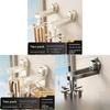 Aluminum Wall Mount Kitchen Hooks With Strong Suction For Utensil Storage