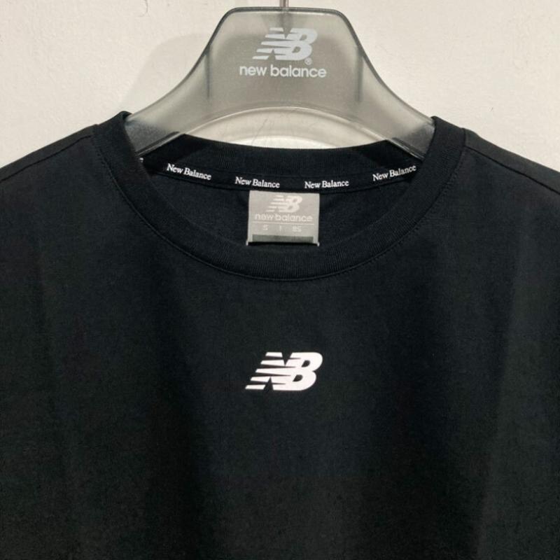 NeW Balance W Center Logo Short Sleeve Tee nbnef2W012 Black