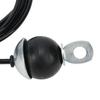 Fitness-Kabel Stahlseil für Heim-Fitnessstudio Seilzugsystem 2,5 m
