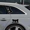 Thief Cat with Big Eyes Car Sticker, Waterproof PVC Material; Car Styling Decor Accessories, Poor Cat Car Decals