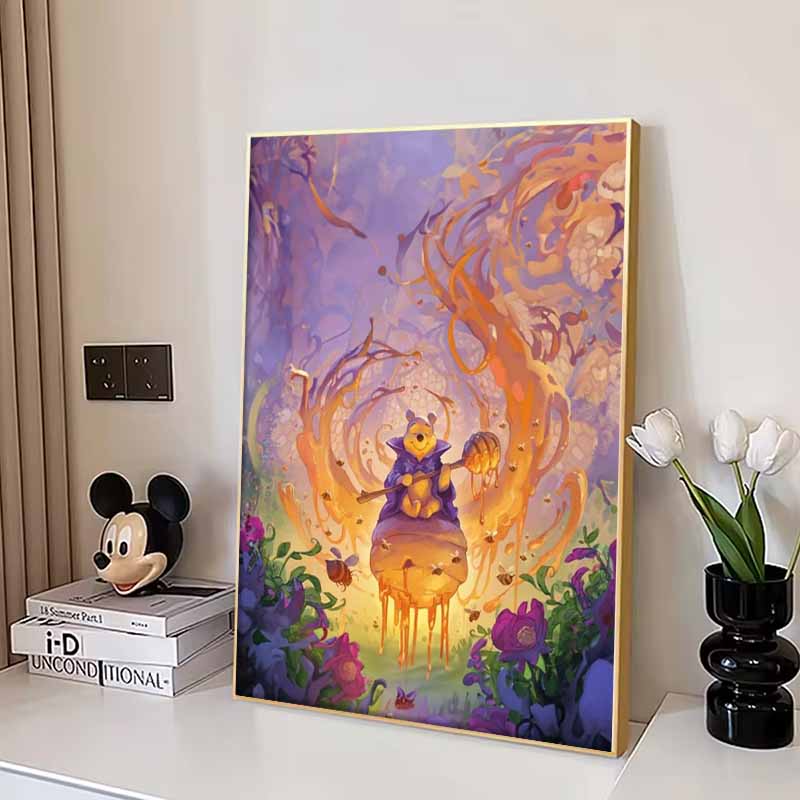 Disney Diamond Painting 5D DIY Magical Winnie The Pooh Art Mosaic Embroidery Decoration Cross Stitch Gift