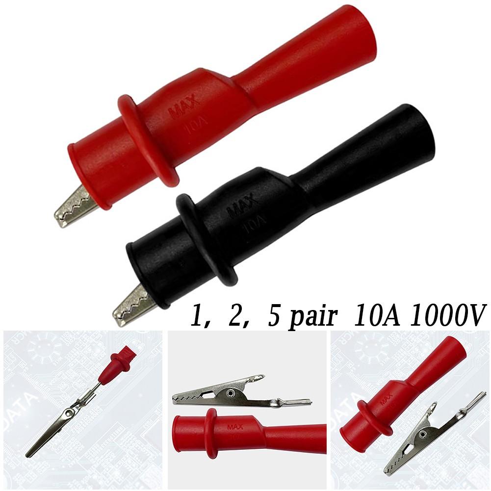 Optional 10A 1000V Multimeter Test  Electrical For Alligator Clip Probe Tool