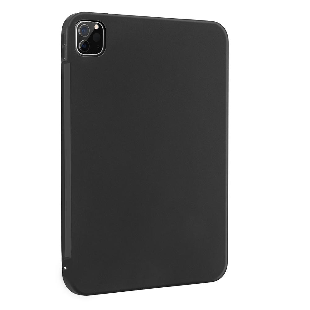 

For iPad Pro 11 (2024) Case Anti-Drop Protective Liquid Silicone Tablet Cover Black
