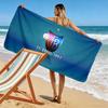 FC Basel Aufdruck Strandtuch, Großes Weiches Schnelltrocknendes Handtuch für Strand Camping Schwimmen
