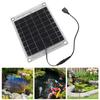 Gartenbrunnen 10W Pumpe 12V Hochleistungs-Solarmodul Trockenlaufschutz Außen-Wasserspiele Für den Garten Für den Außenbereich