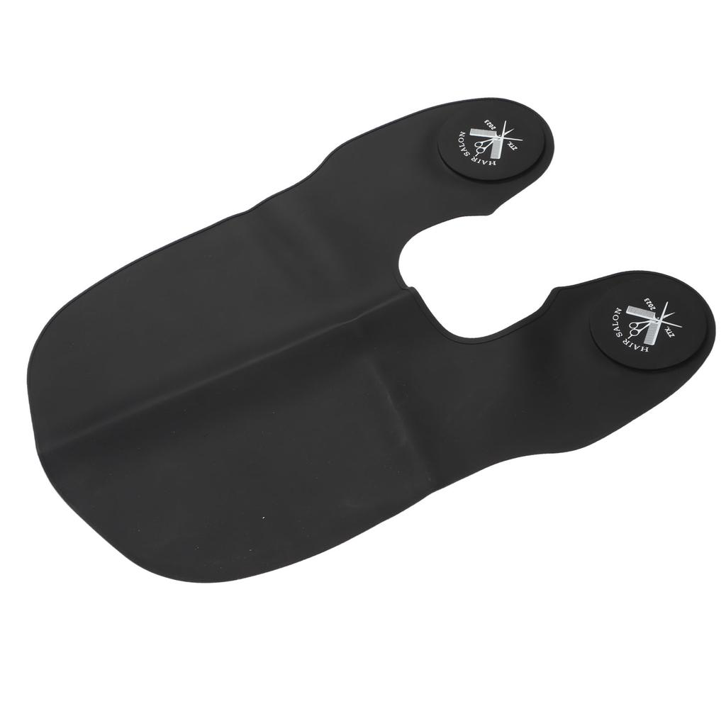 Podložka na stříhání vlasů Černá Vodotěsná Silikonová Velká Velikost Salon Kadeřnictví Stříhací Límec