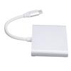3 In 1 Type C Hub 8K Display Port USB PD Fast Charging Adapter Multiport Docking Station for Laptop Phone