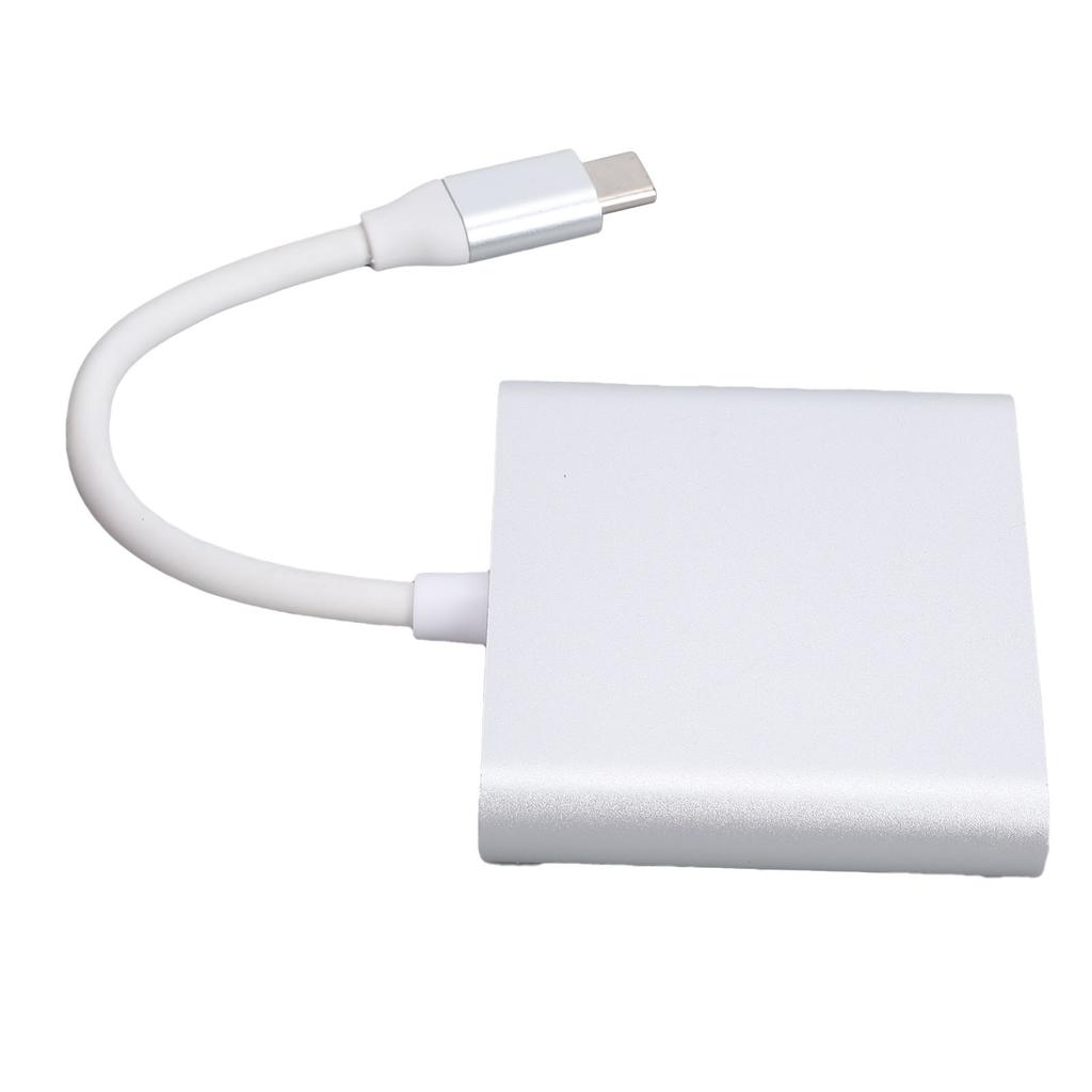 3 In 1 Type C Hub 8K Display Port USB PD Fast Charging Adapter Multiport Docking Station for Laptop Phone