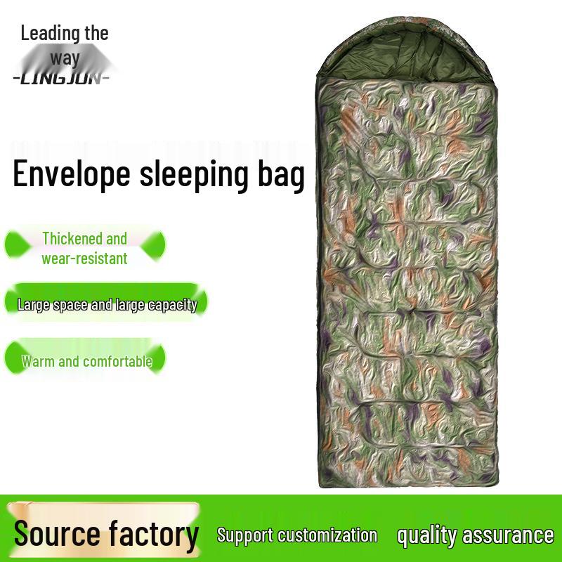 In Stock Jungle Starry Sky Thick Warm Emergency Sleeping Bag for Camping Customizable