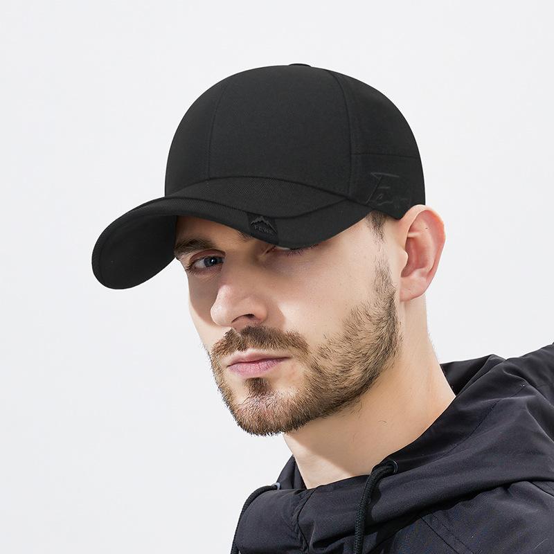 

Spring Embroidery Letter Cap Stitching Sunshade Baseball Cap чорний