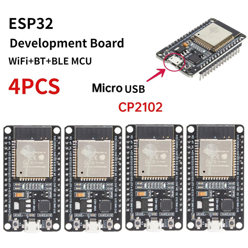 ESP32 -32 Development Board TYPE-C CH340C/ USB CP2102 WiFi+Bluetooth Ultra-Low Power Consumption Dual Core Wireless Module