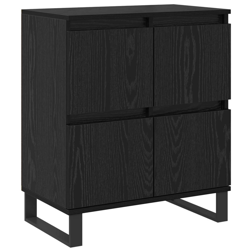 Sideboard in Black Oak Look 60 x 35 x 70 cm