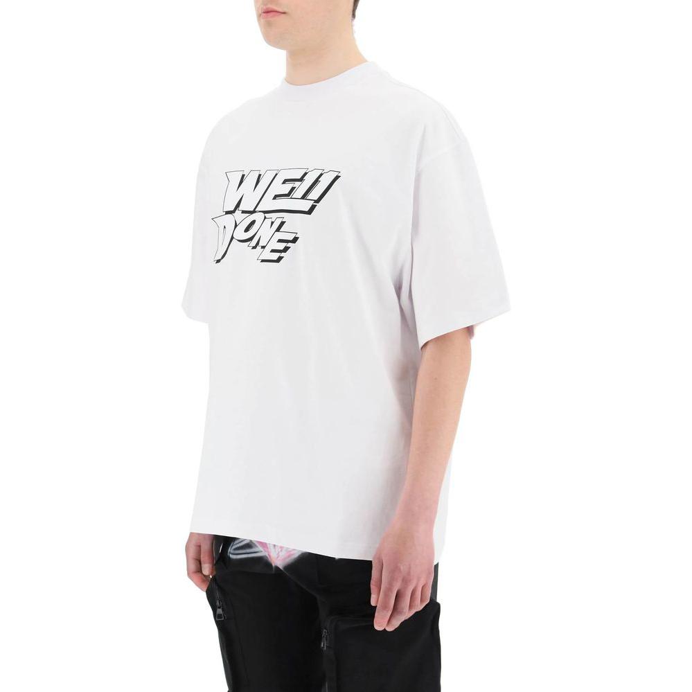 WE11DONE SS22 T Shirt Men's White WD-TT1-22-630-WH