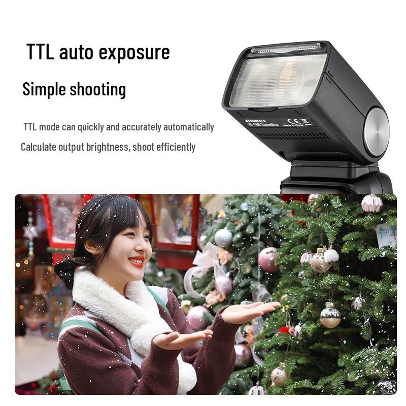 JINBEI Hi-460MAX TTL Retro On-Camera Flash