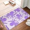 1PC Pink Leopard Pattern Kitchen Rug Non-Slip Door Mats Pop Design Bathroom Rug Bath Mat Carpet for Home Sink Laundry Decor