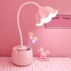 Pen Holder Lamp Multi-Functional Usb Reading Light Eye-Friendly Study Lamp Flexible Led Desk Lamp For Office Stations Bedroom