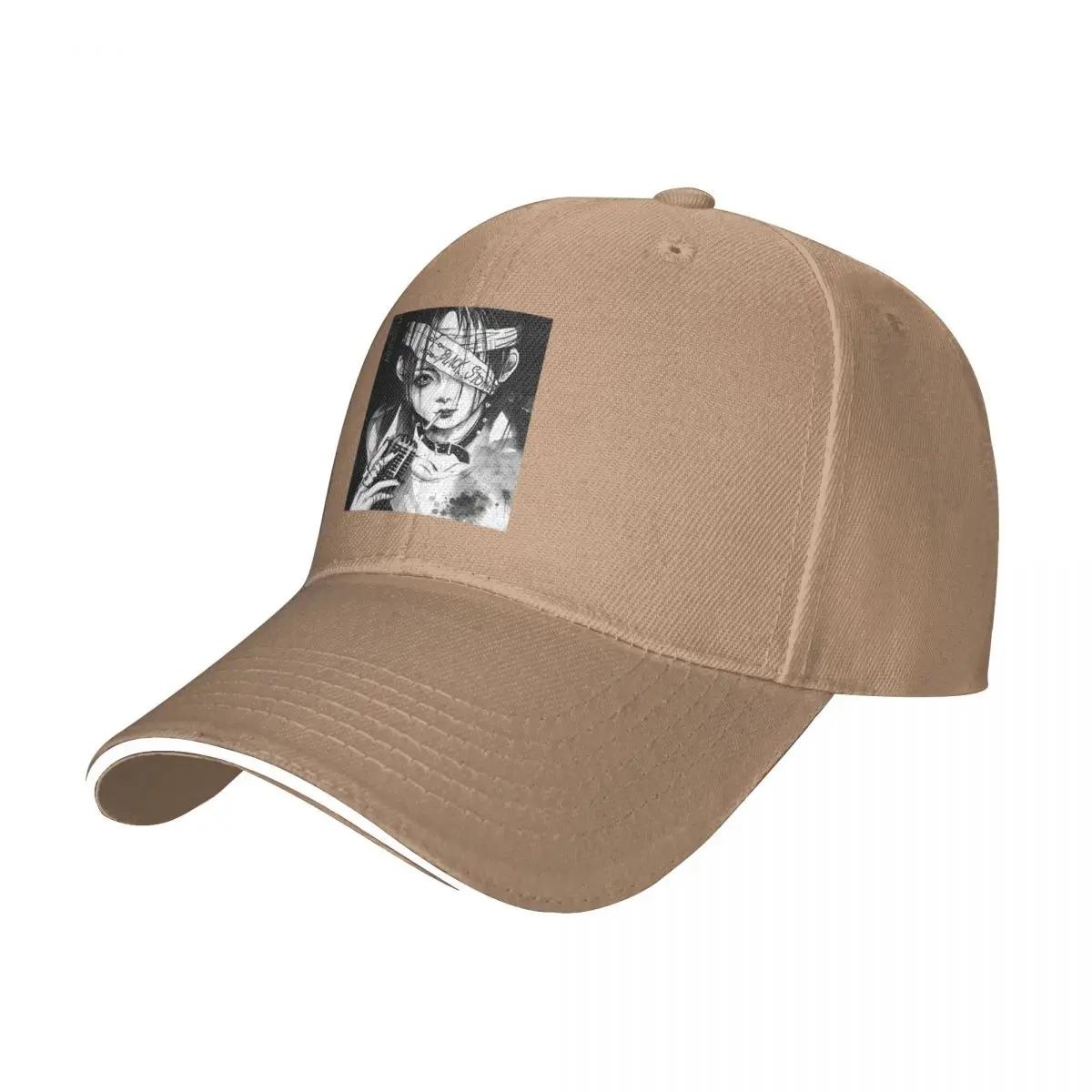 

Nana Manga Art бейсболки повседневные Osaki аниме каваи мультфильм сэндвич кепка мужчины женщины регулируемая папа шляпа рыбалка Adjustable хаки