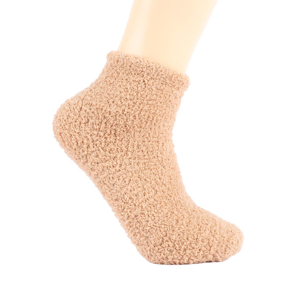 7 Colors Home Warm Men Women Cashmere Fluffy Socks Floor Bed Sleep