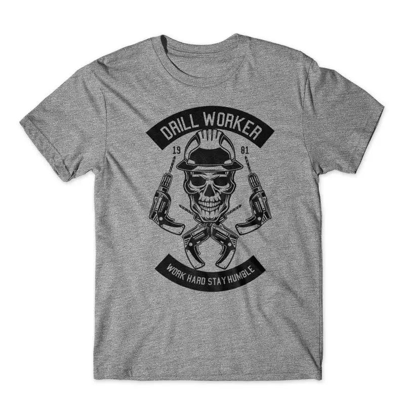 

Drill Worker T Shirt 100 Cotton Premium New 5XL різнокольоровий